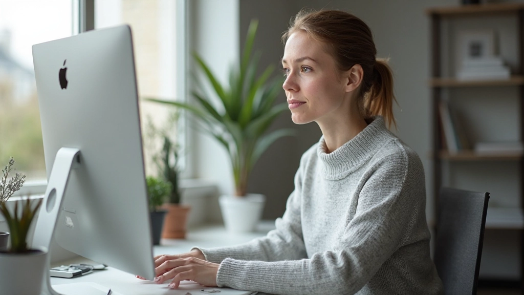 Minimalistische portfolio layout met veel witruimte en typografische hiërarchie