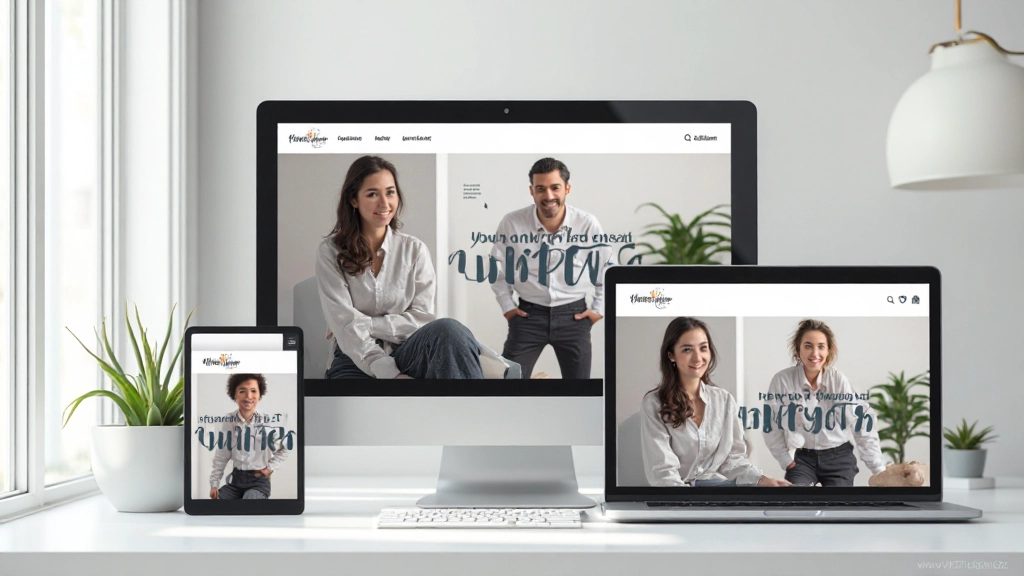 Responsief portfolio design op verschillende apparaten en schermgrootten